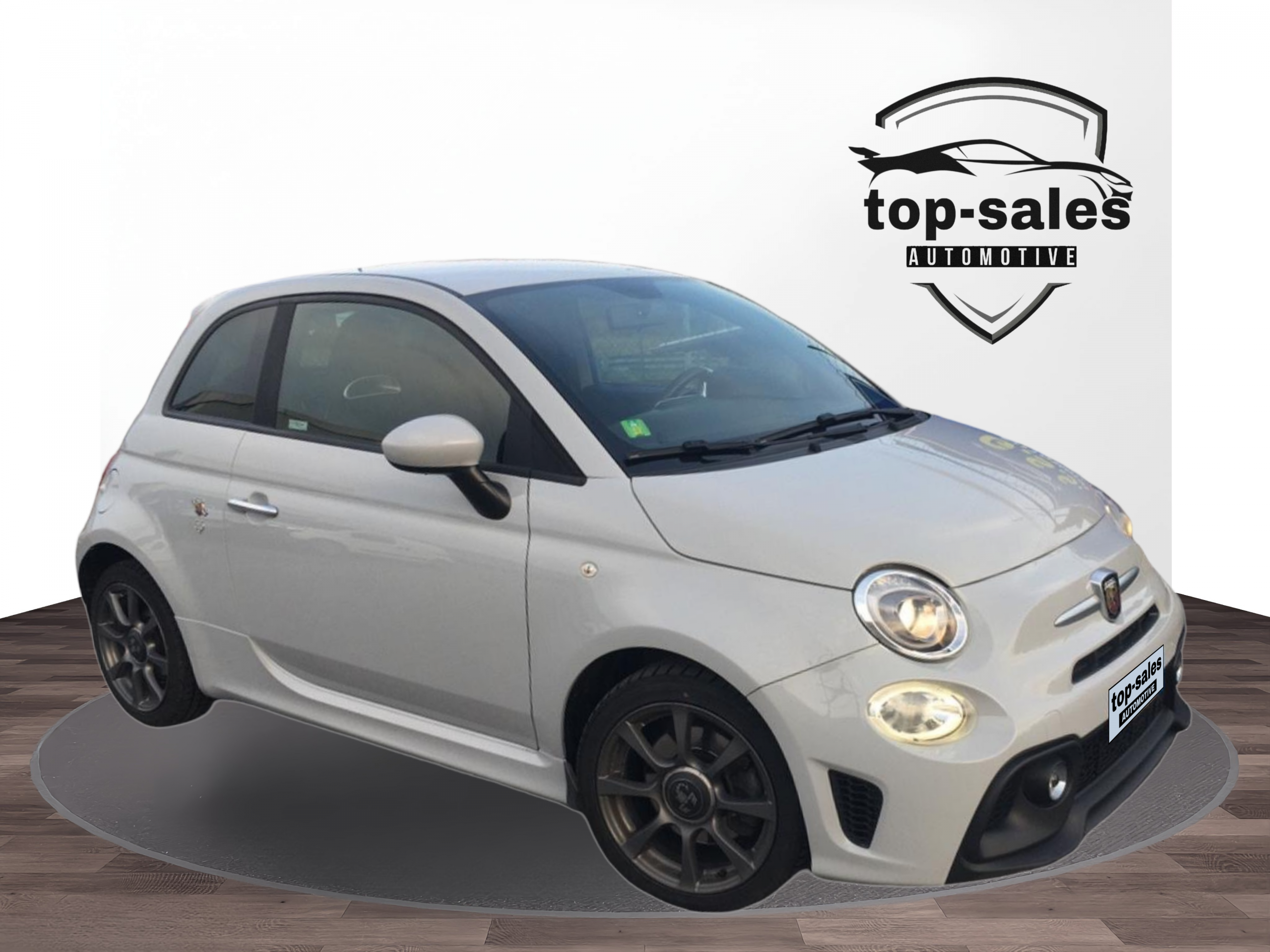 500 Abarth 595 Grigio Campovolo