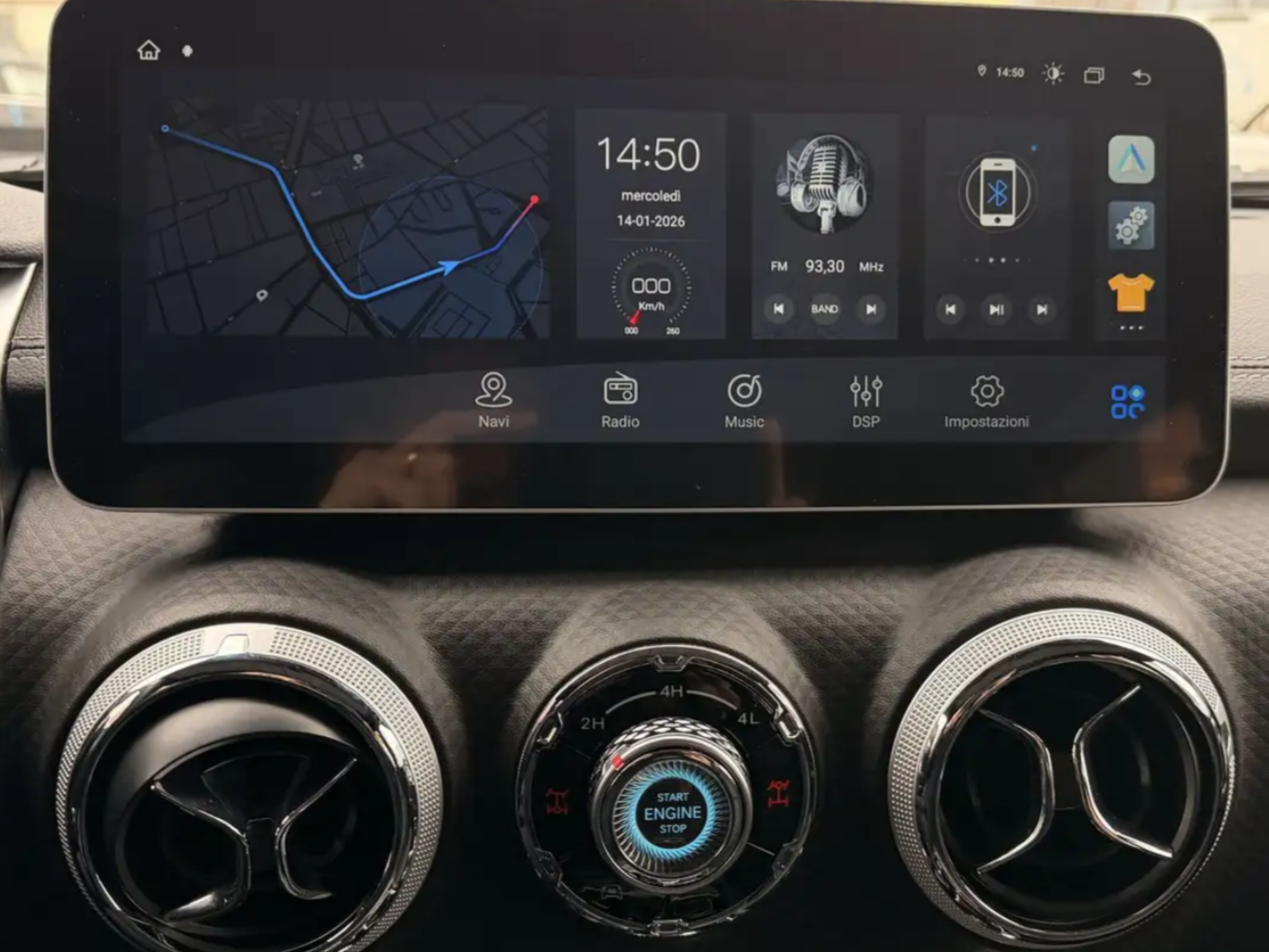 ICH-X K2  TURBO DIESEL 2.0 4X4  GANCIO TRAINO