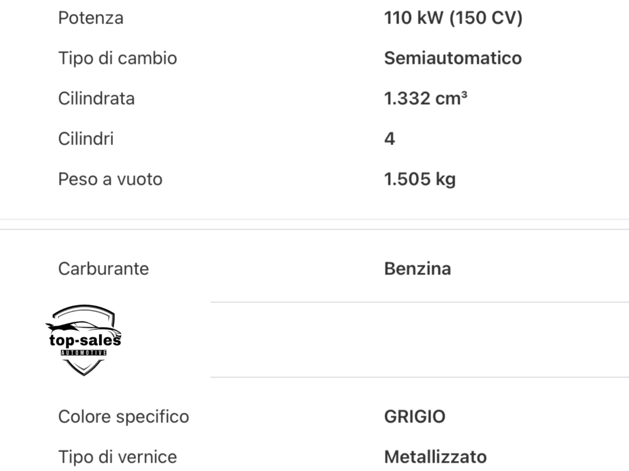 JEEP COMPASS 1.3 TURBO T4 LONGITUDE 150 CV