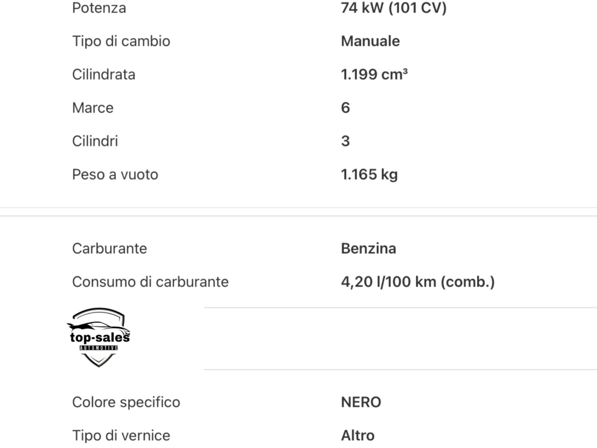 OPEL CORSA VI 1.2 EDITION S PERFETTA