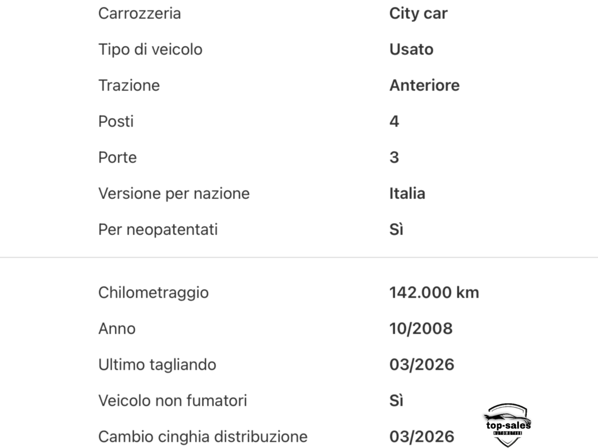 FIAT500 1.2 LOUNGE SI NEOPATENTATI