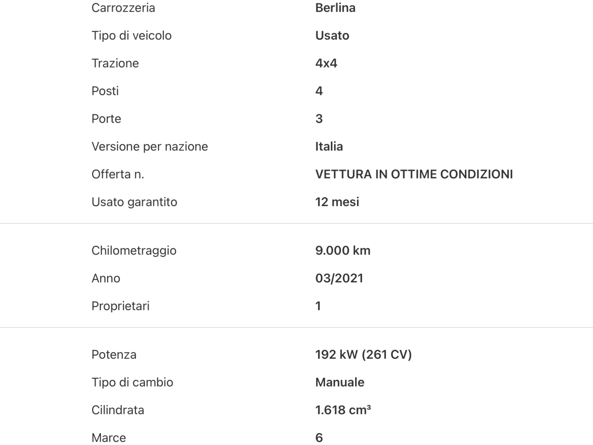 GR YARIS  GR 1.6  CIRCUIT  261 CV PERFETTA 4×4