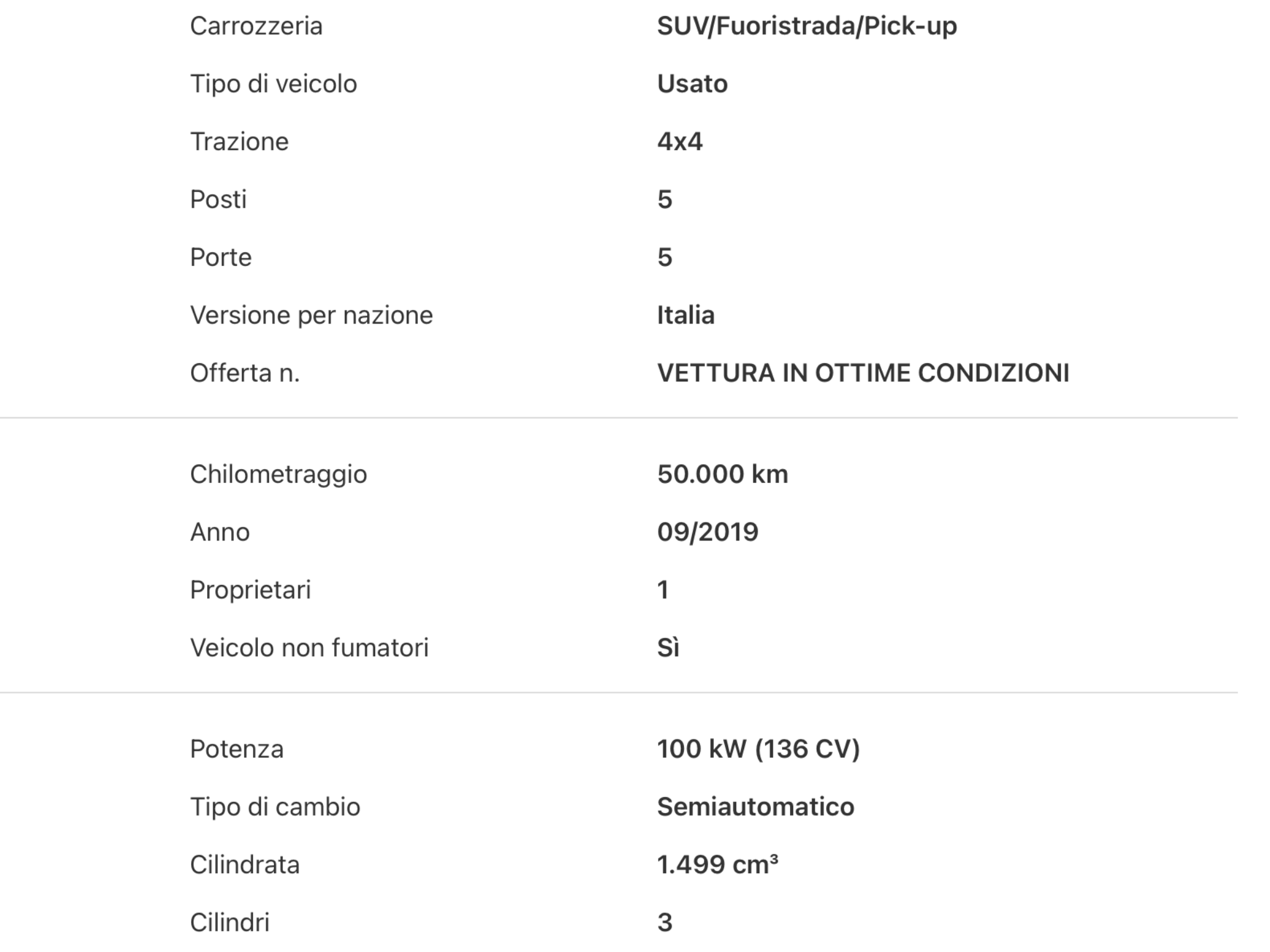 MINI COOPER SE COUNTRYMAN 1.5 F60 4×4
