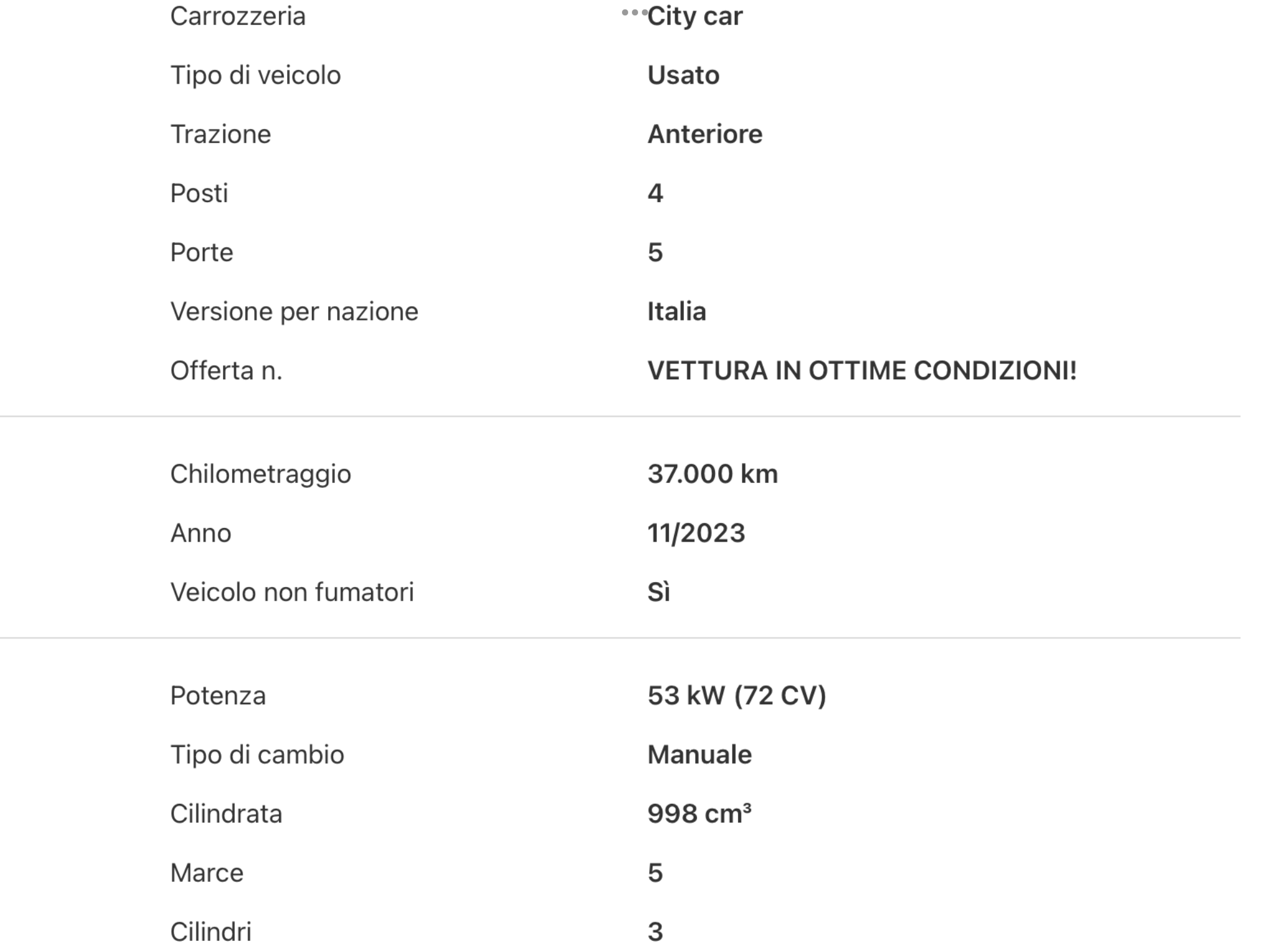 TOYOTA AYGO X  1.0 ACTIVE  SI NEOPATENTATI.