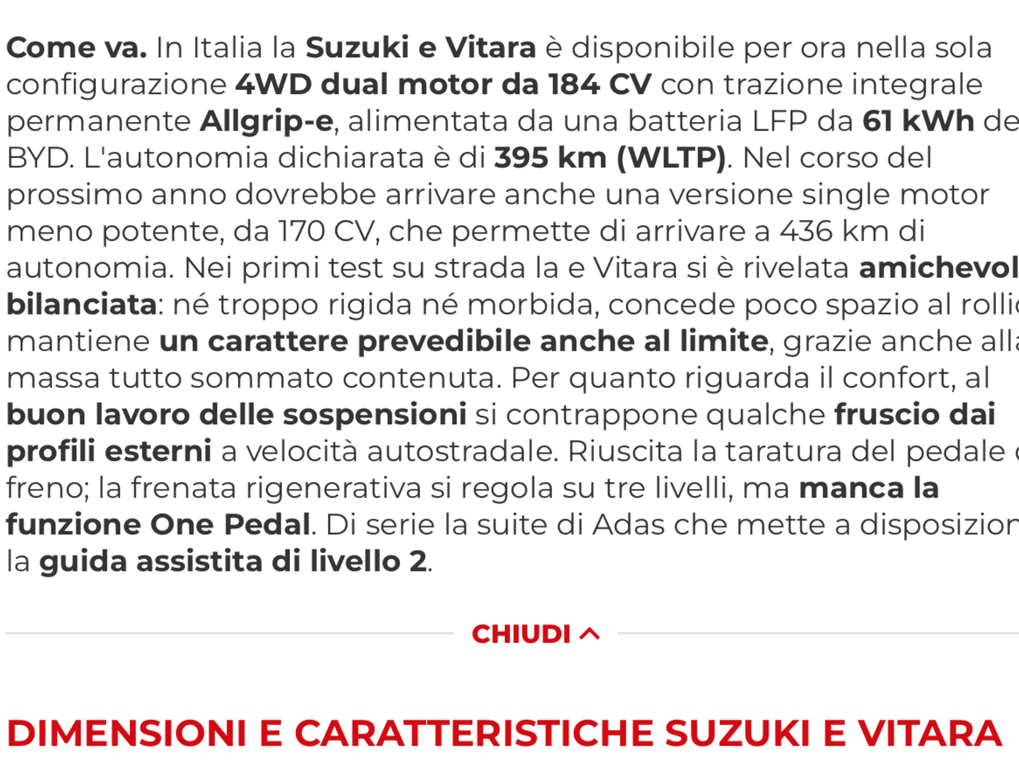 SUZUKI VITARA E  ALL GRIP 4×4 NUOVA