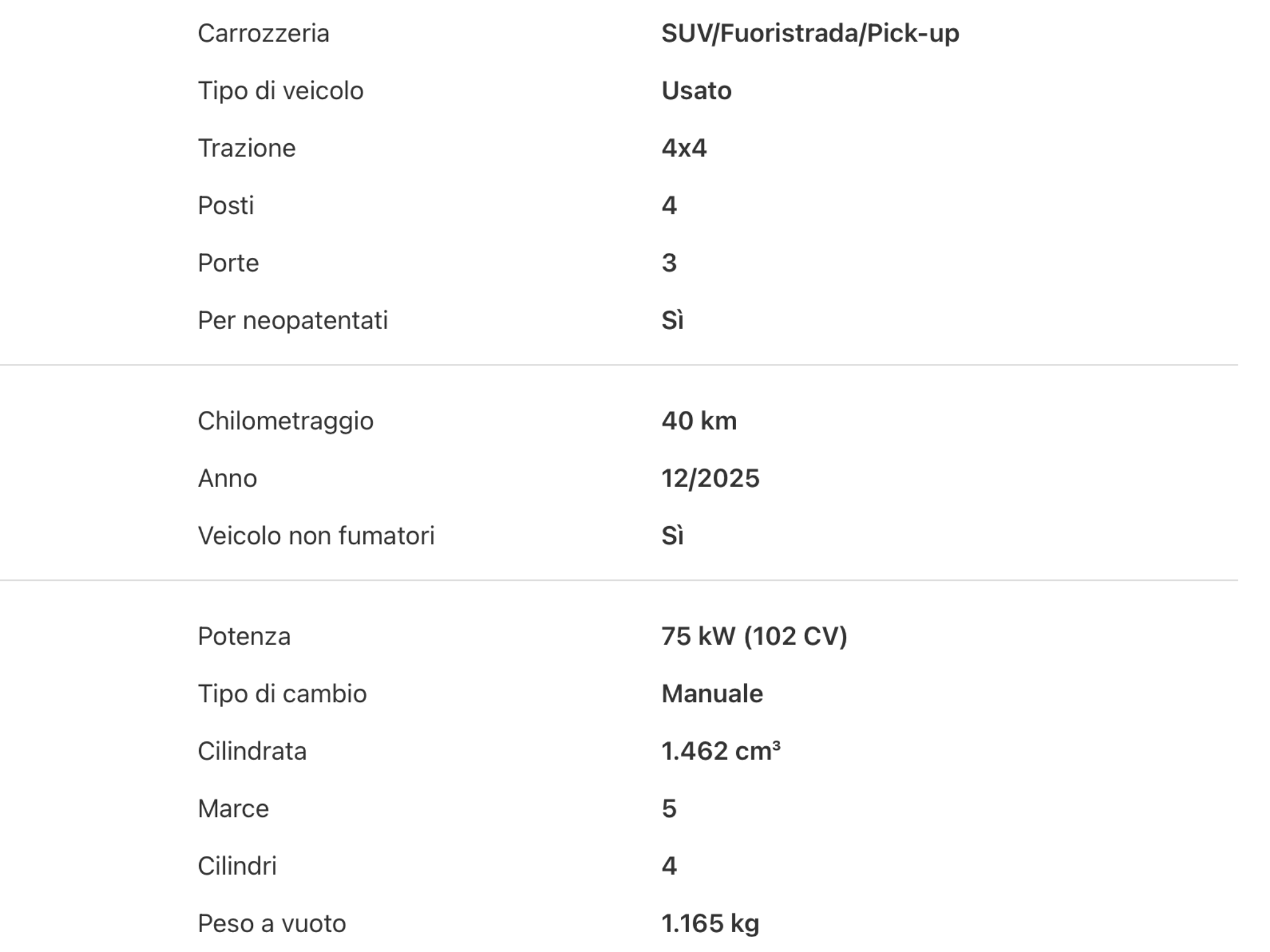 SUZUKI JIMNI 1.5 4×4  ALL GRIP NUOVA