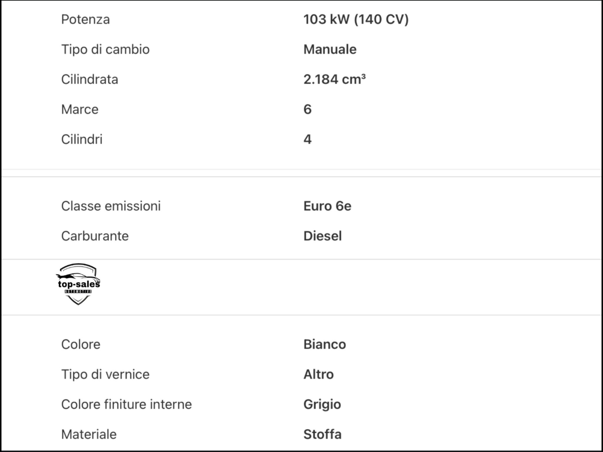 PEUGEOT BOXER 2.2 BLUEHDI 140 CV PERFETTA