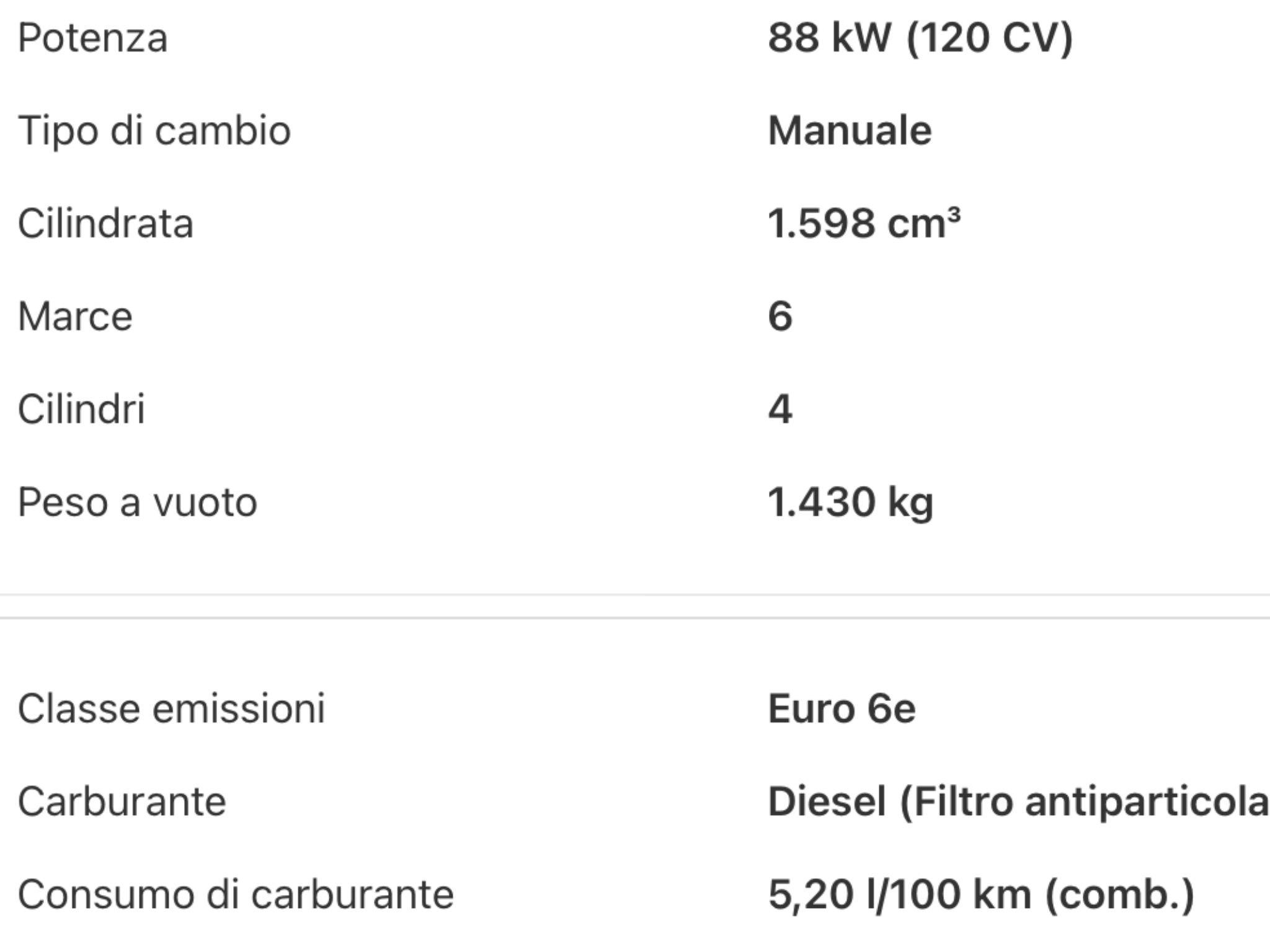 FIAT DOBLO  1.6 MJT  120 CV 7 POSTI PERFETTA