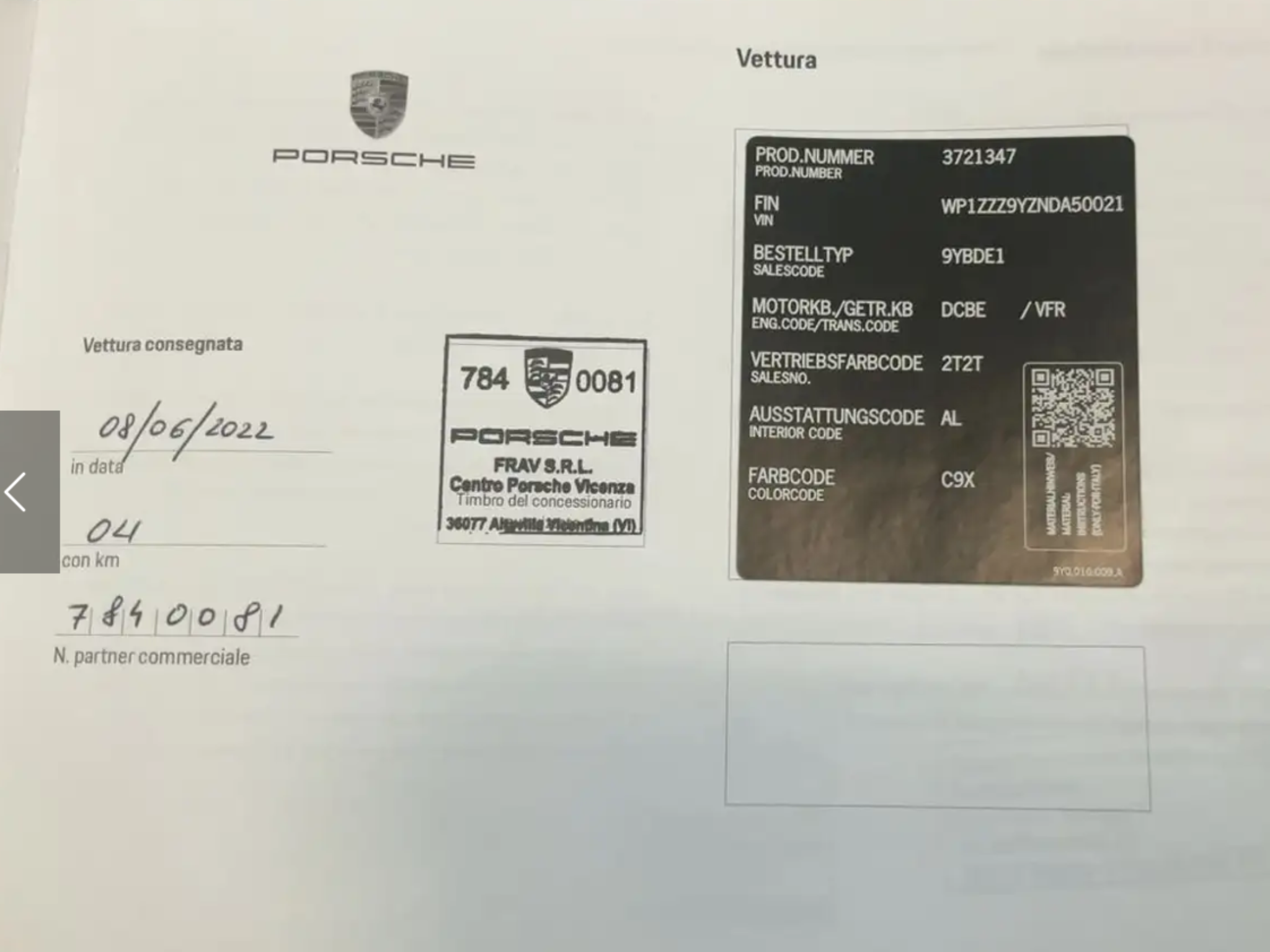 PORSCHE CAYENNE 3.0 V6 E- HYBRID PLATINUM