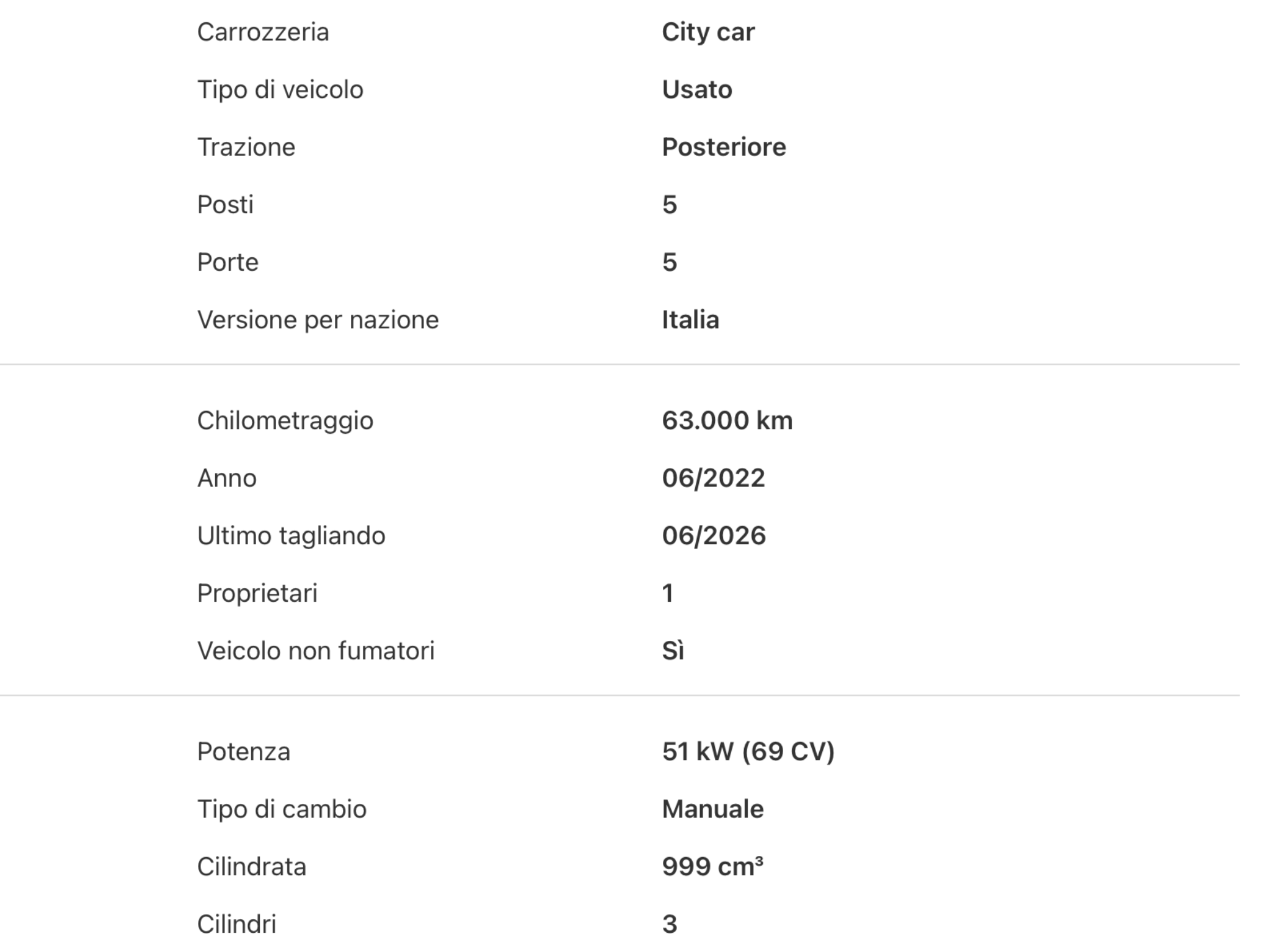 FIAT PANDA CROSS 1.0 FIREFLY HIBRID
